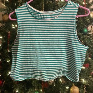 Universal Thread Striped Cropped Tank